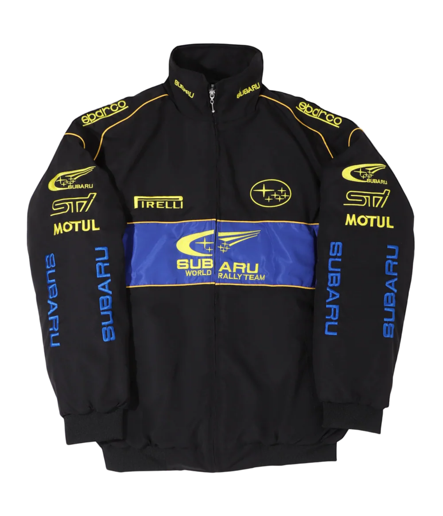 Subaru 拉力賽經典賽車外套 – 黑色款