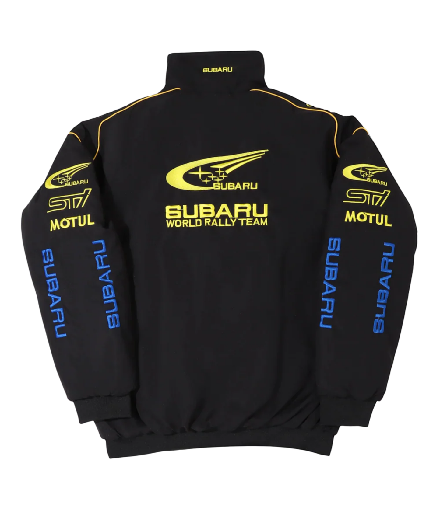 Subaru 拉力賽經典賽車外套 – 黑色款