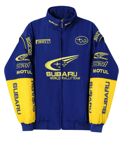 Subaru 拉力賽經典賽車外套 – 藍色款