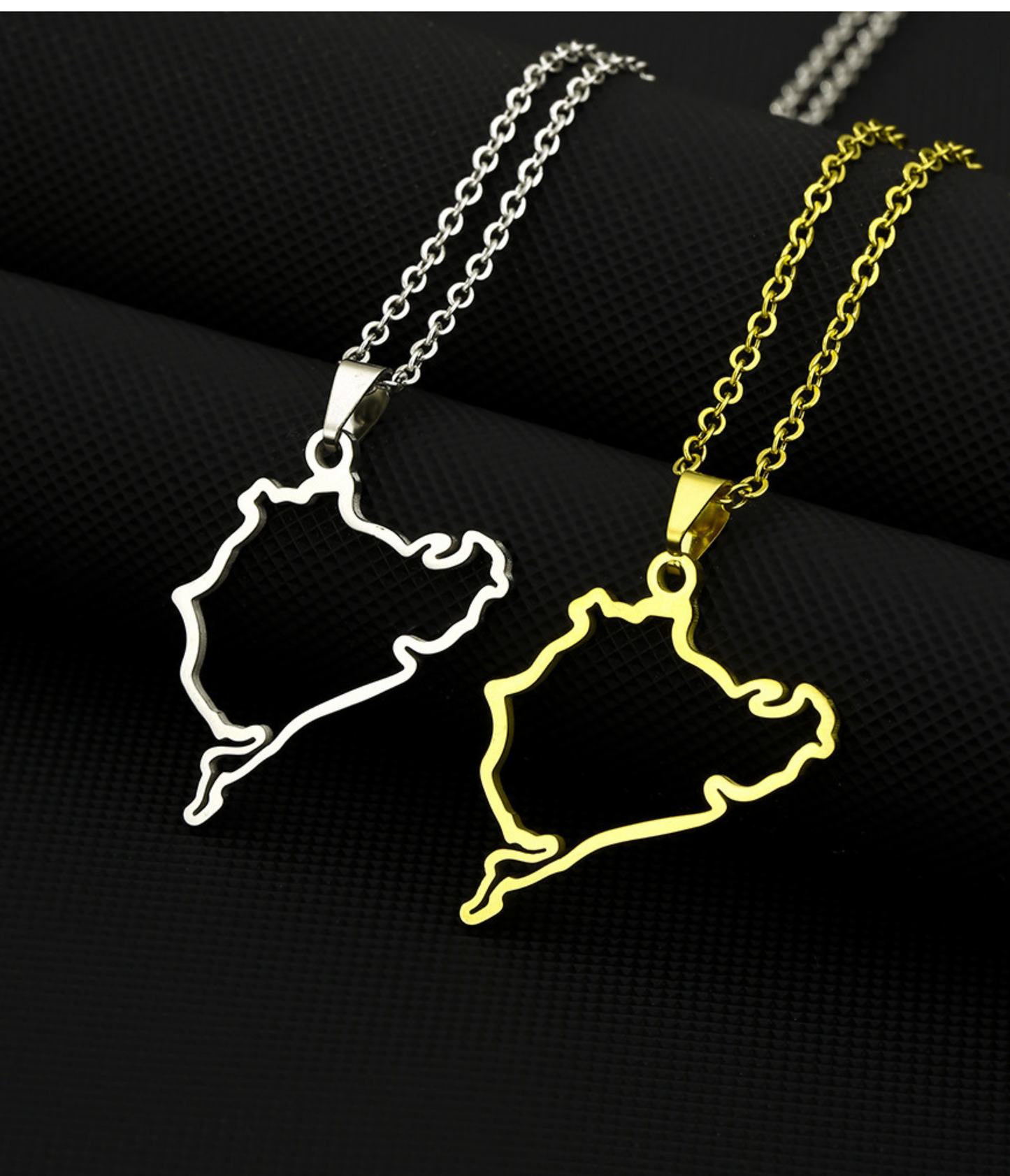 Nürburgring 賽道造型頸鏈