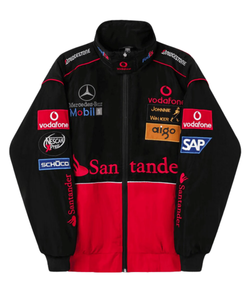 McLaren Mercedes F1 經典賽車外套 – 紅色款