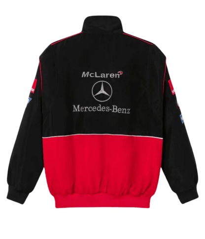 McLaren Mercedes F1 經典賽車外套 – 紅色款