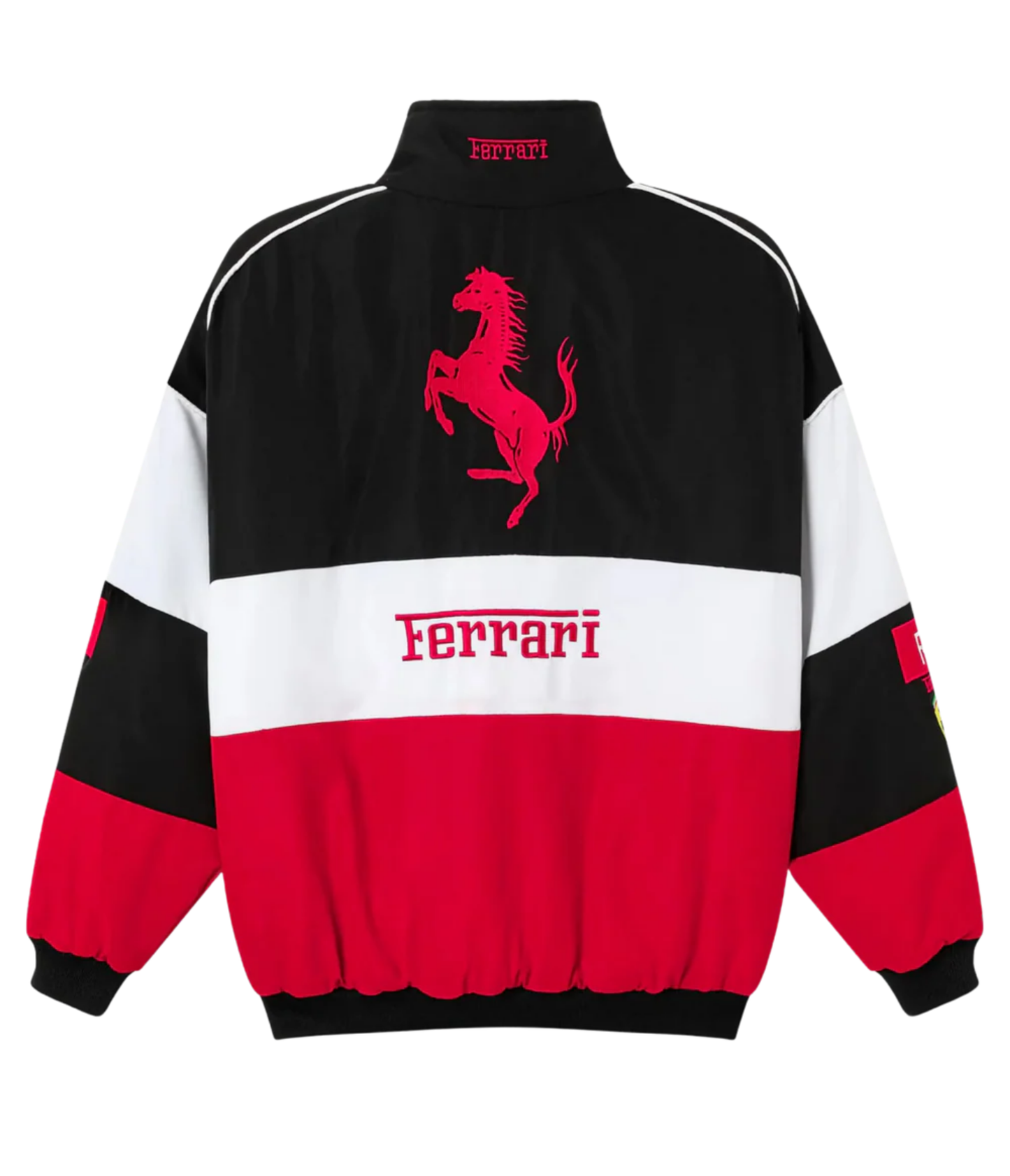 Ferrari F1 經典賽車外套 – 白色款