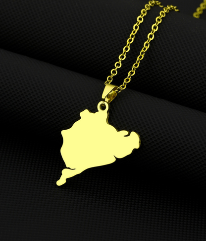 Nürburgring 賽道造型頸鏈